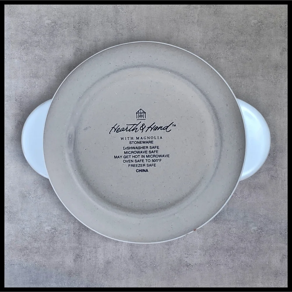 Hearth & Hand Magnolia 2023 Stoneware Holiday Plaid Stripe Ramekin Set Of 4